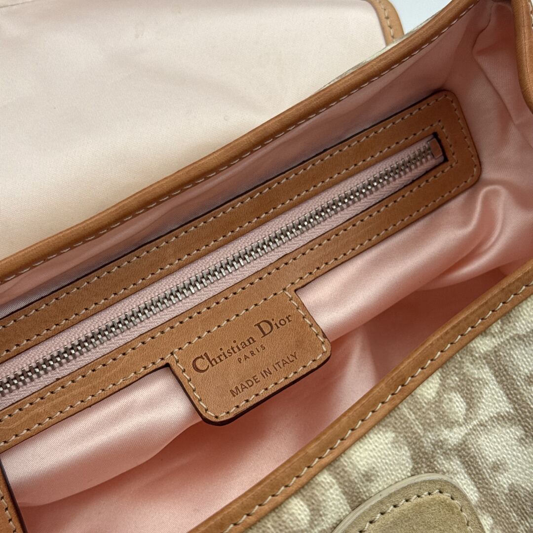 2006 Dior Romantique Trotter Cream Mini Shoulder Bag