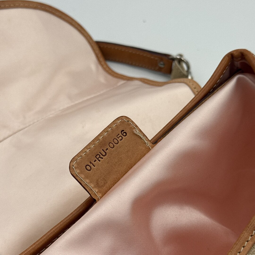 2006 Dior Romantique Trotter Cream Mini Shoulder Bag