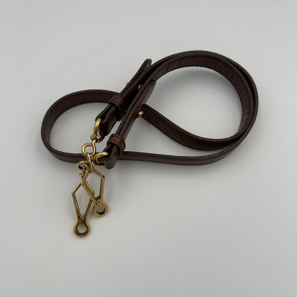 Miu Miu Vitello Leather Brown Handbag