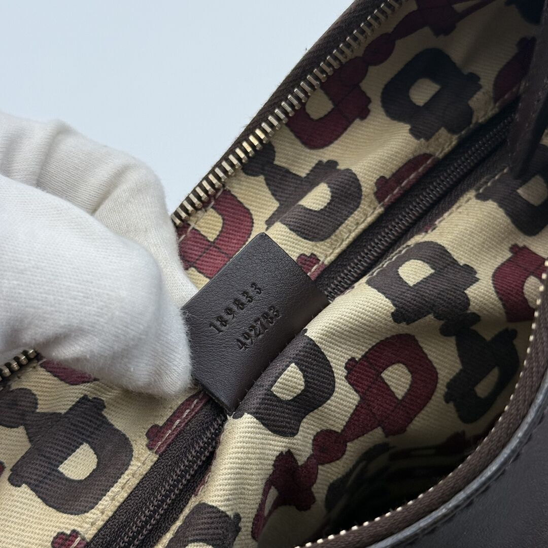 Gucci Guccissima Abbey Brown Shoulder Bag