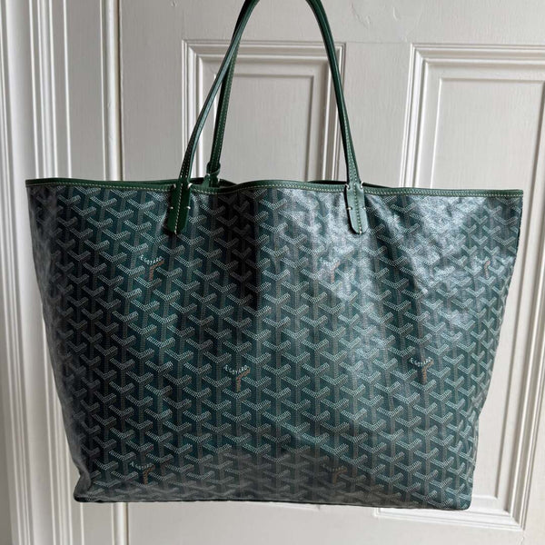 Goyard Saint Louis GM Green Tote Bag