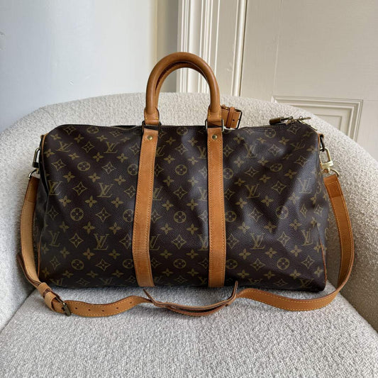 Louis Vuitton Monogram Keepall 45 Bandouliere
