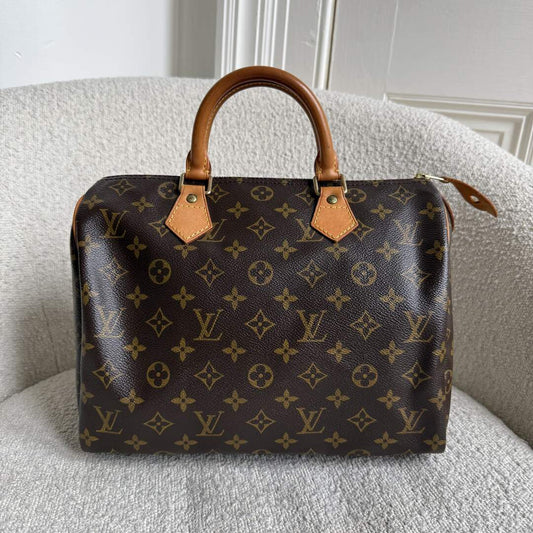 2002 Louis Vuitton Monogram Speedy 30 Handbag
