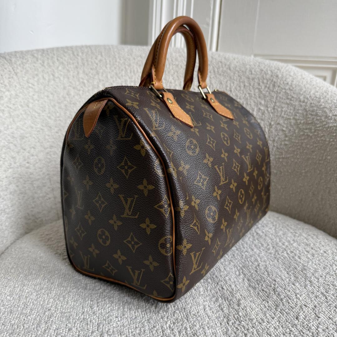 2002 Louis Vuitton Monogram Speedy 30 Handbag