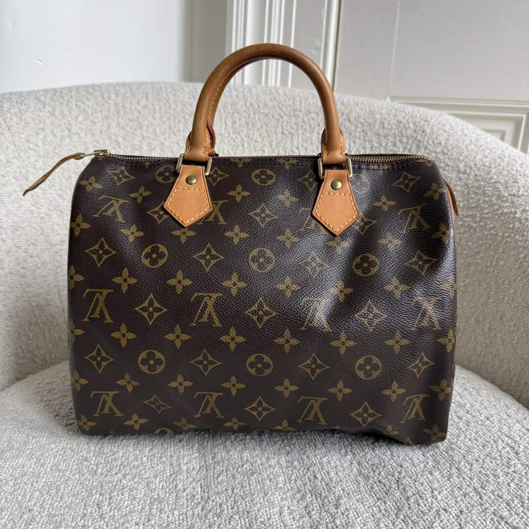 2002 Louis Vuitton Monogram Speedy 30 Handbag