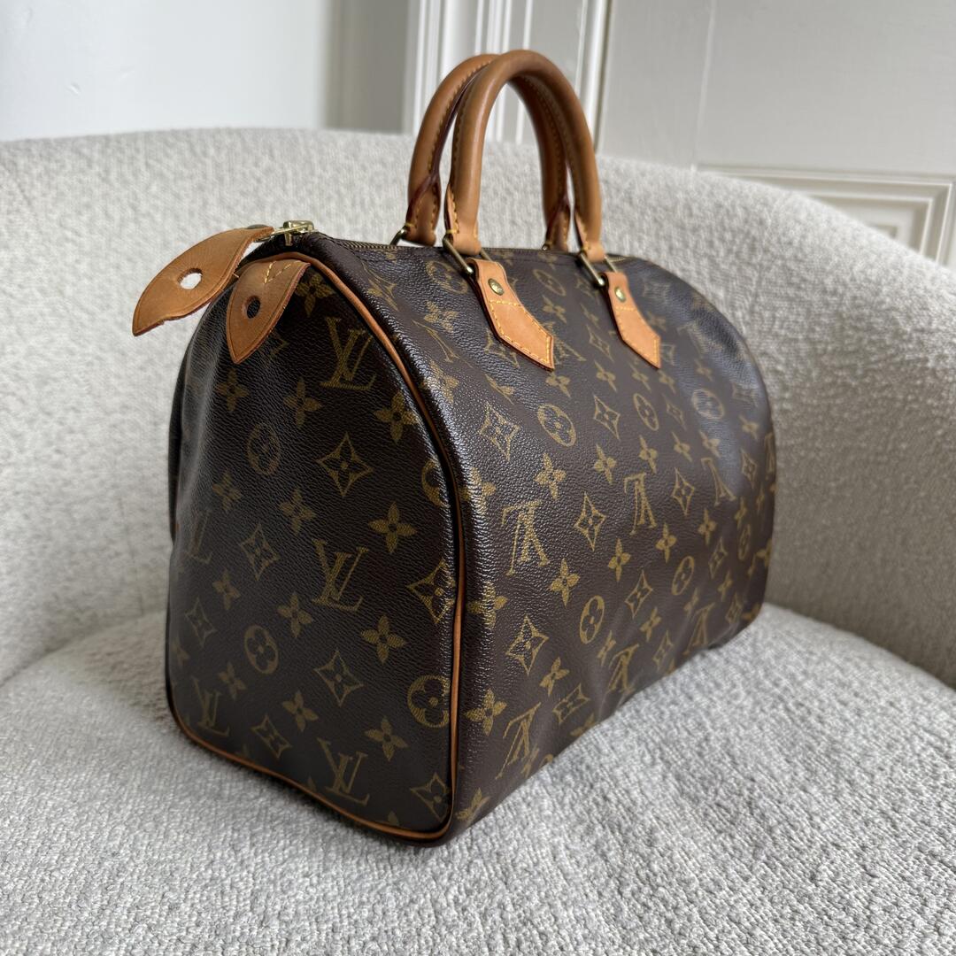 2002 Louis Vuitton Monogram Speedy 30 Handbag