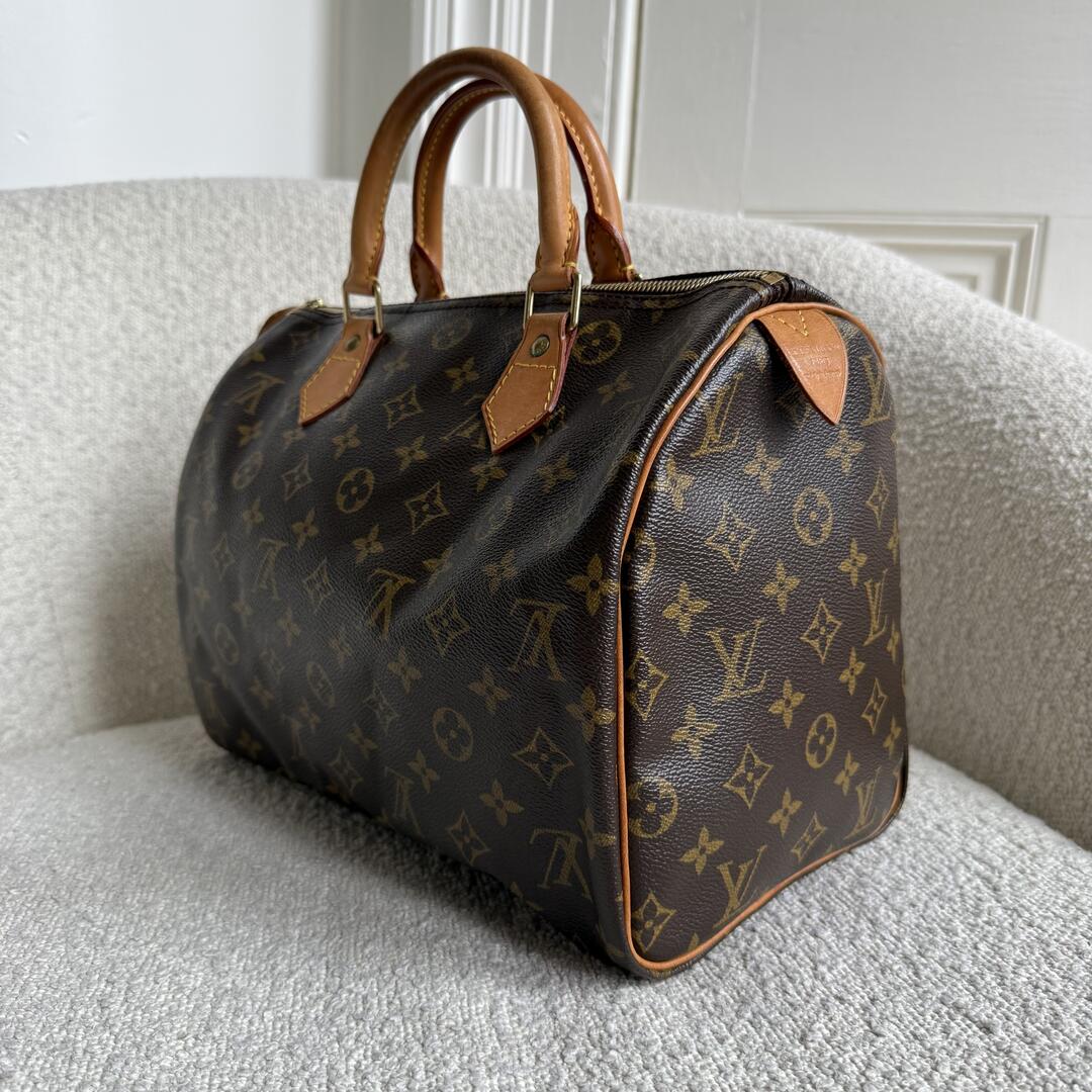 2002 Louis Vuitton Monogram Speedy 30 Handbag