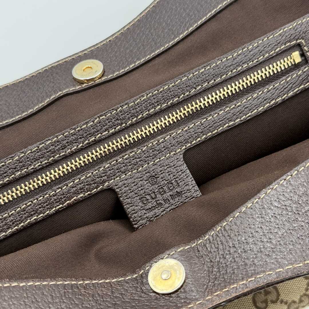 Gucci GG Monogram Canvas Brown Tote Bag