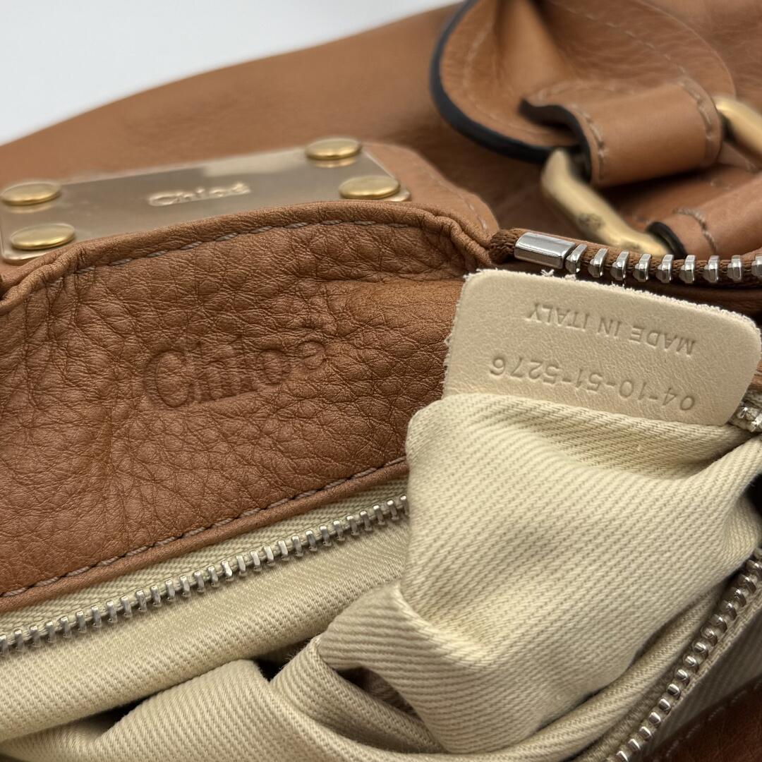 Chloe Paddington Leather Brown Shoulder Bag
