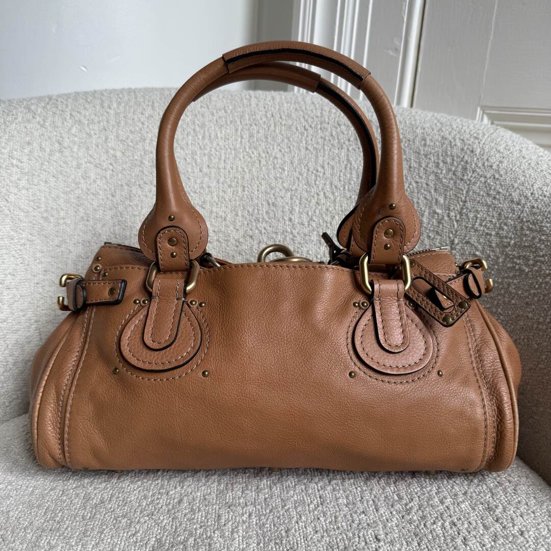 Chloe Paddington Leather Brown Shoulder Bag