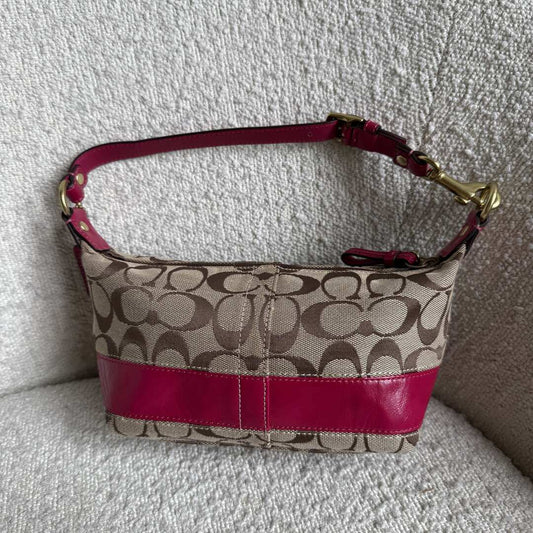 Coach Signature Pink Mini Bag