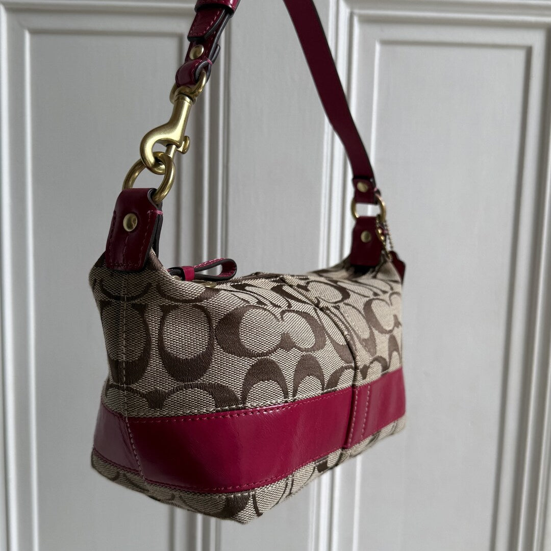 Coach Signature Pink Mini Bag