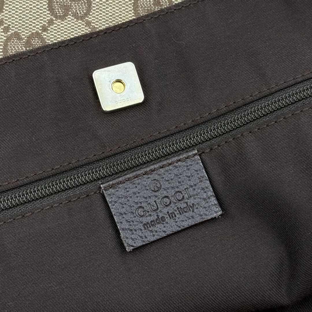 Gucci GG Canvas Abbey D-Ring Pocket Tote Bag