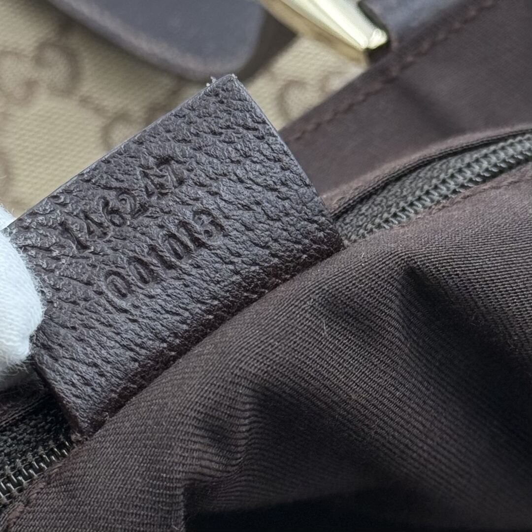 Gucci GG Canvas Abbey D-Ring Pocket Tote Bag