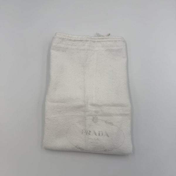 Prada Washed Bauletto Brown Leather Shoulder Bag