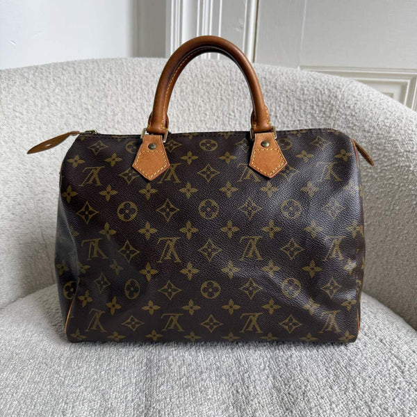 Louis Vuitton Monogram Speedy 30 Handbag