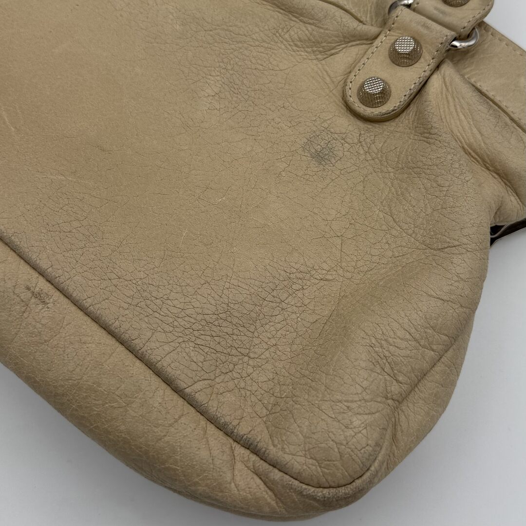 2003 Balenciaga First Beige Leather Handbag