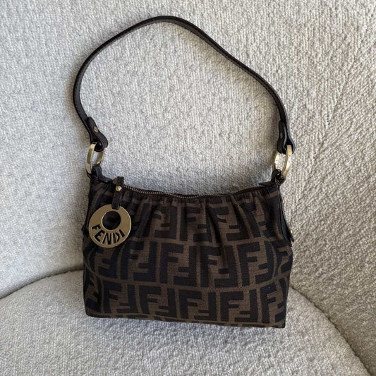 Fendi Zucca Monogram Mini Shoulder Bag
