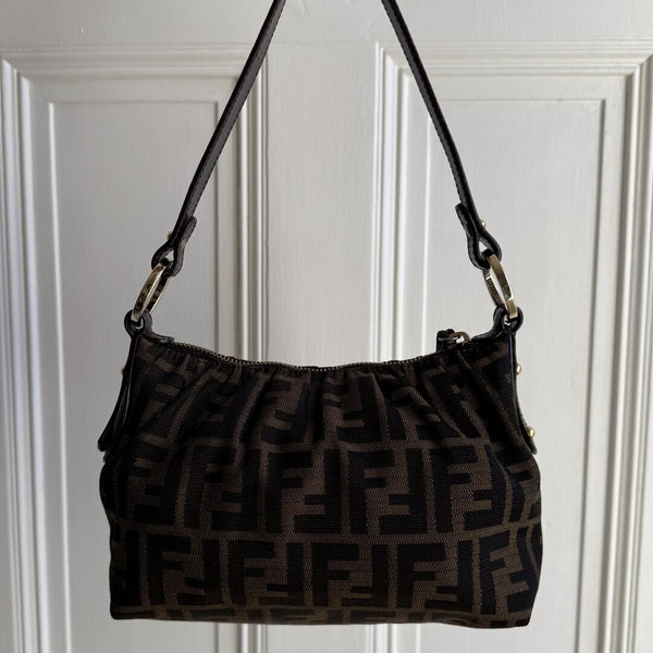 Fendi Zucca Monogram Mini Shoulder Bag