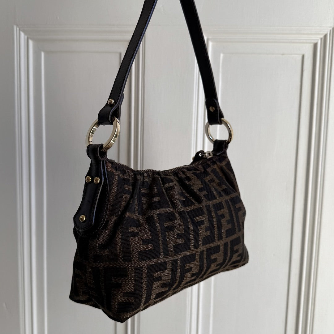 Fendi Zucca Monogram Mini Shoulder Bag