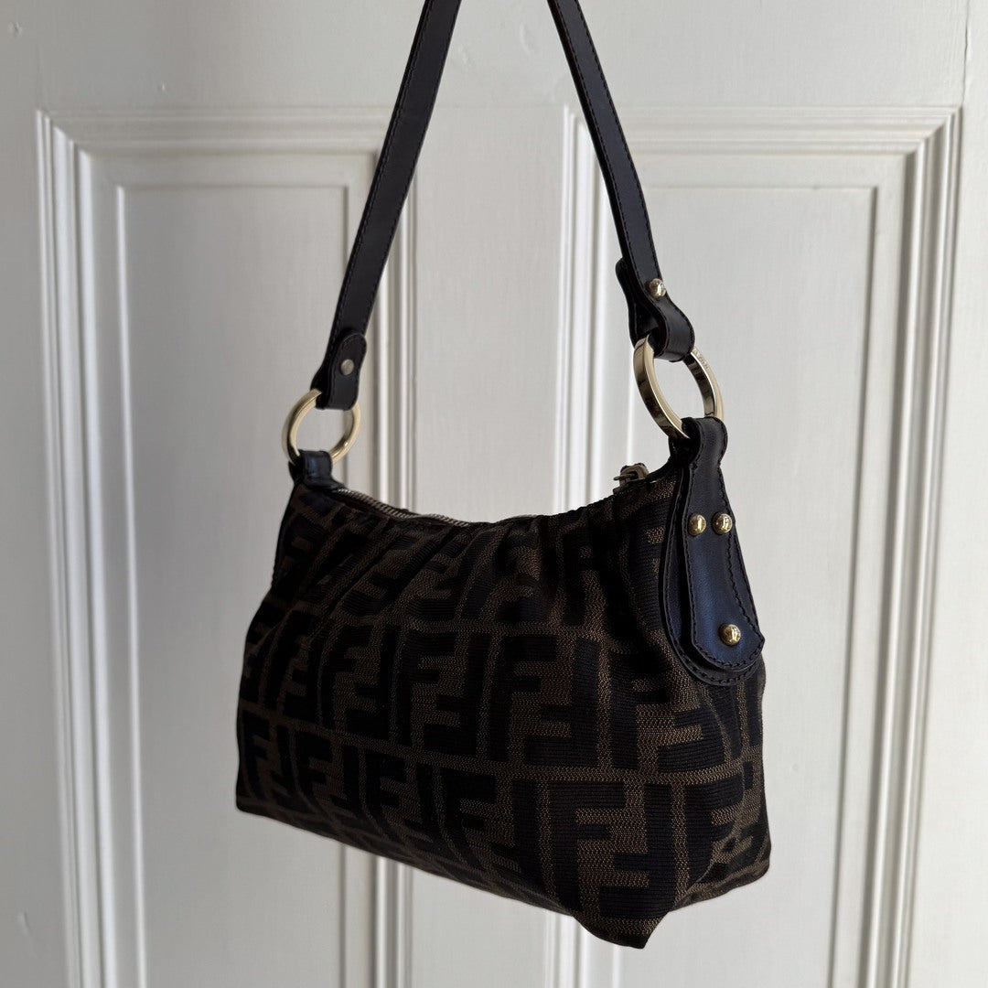 Fendi Zucca Monogram Mini Shoulder Bag