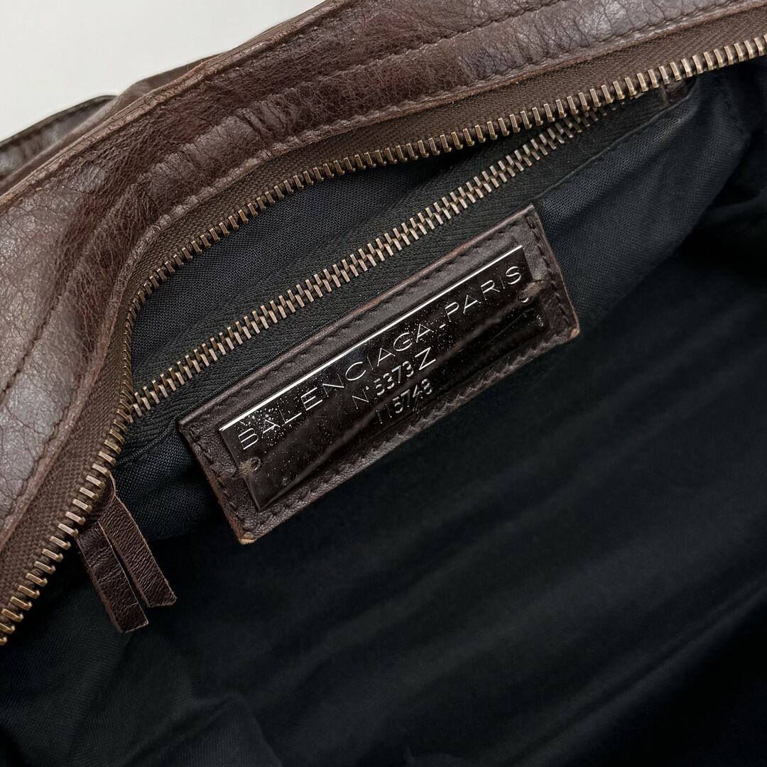 2005 Balenciaga City Leather Brown Handbag