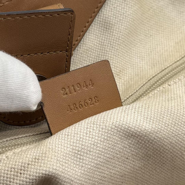 Gucci GG Denim Sukey Blue Tote Bag