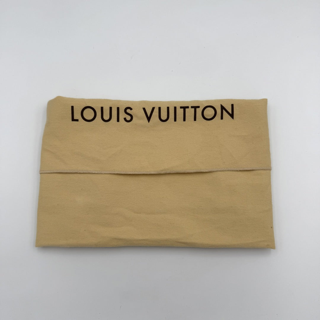 2006 Louis Vuitton Blue Denim Baggy PM Shoulder Bag