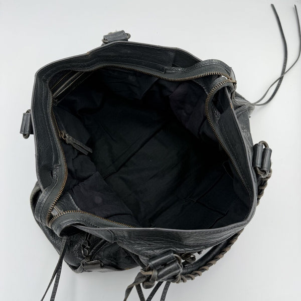 2014 Balenciaga City Leather Grey Handbag