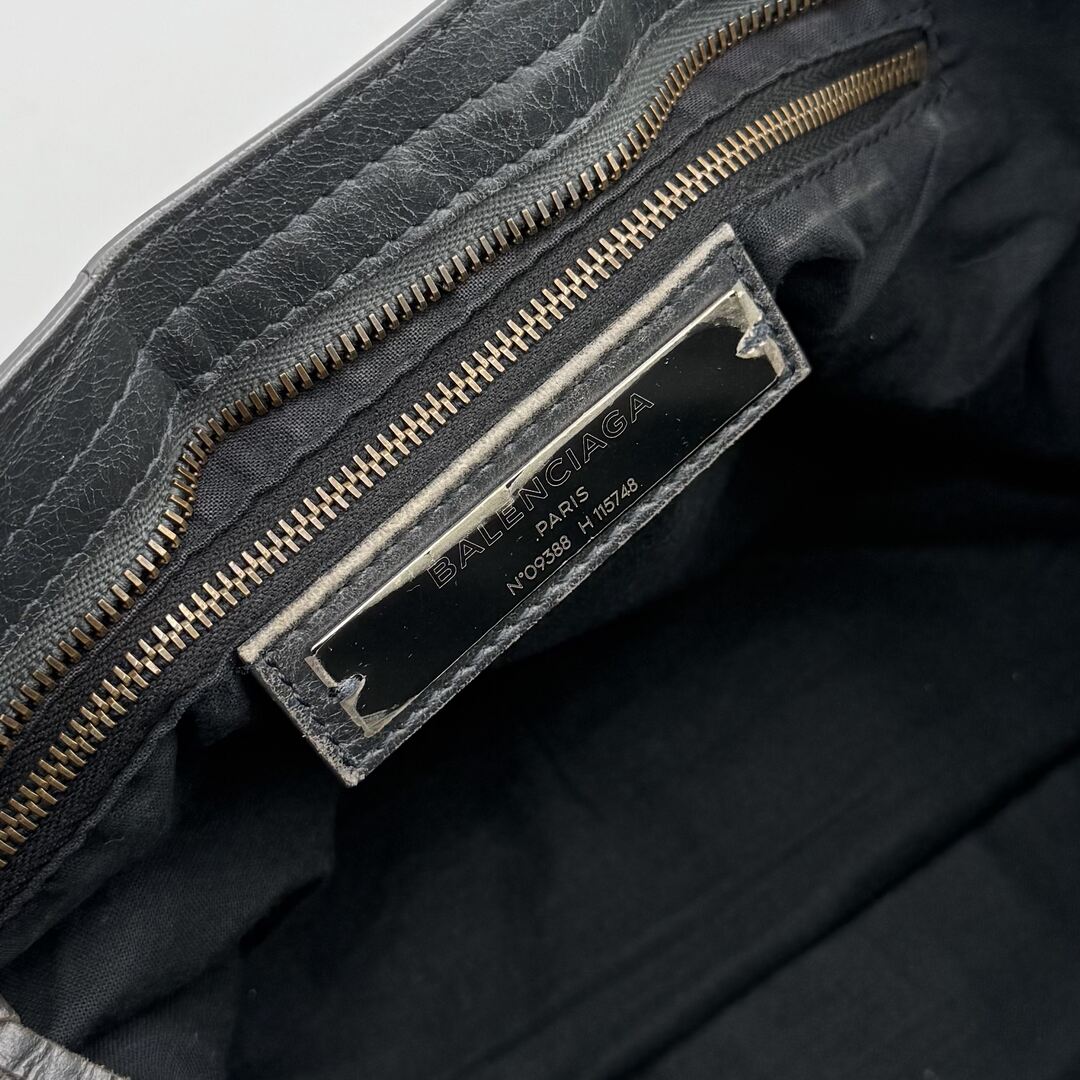 2014 Balenciaga City Leather Grey Handbag