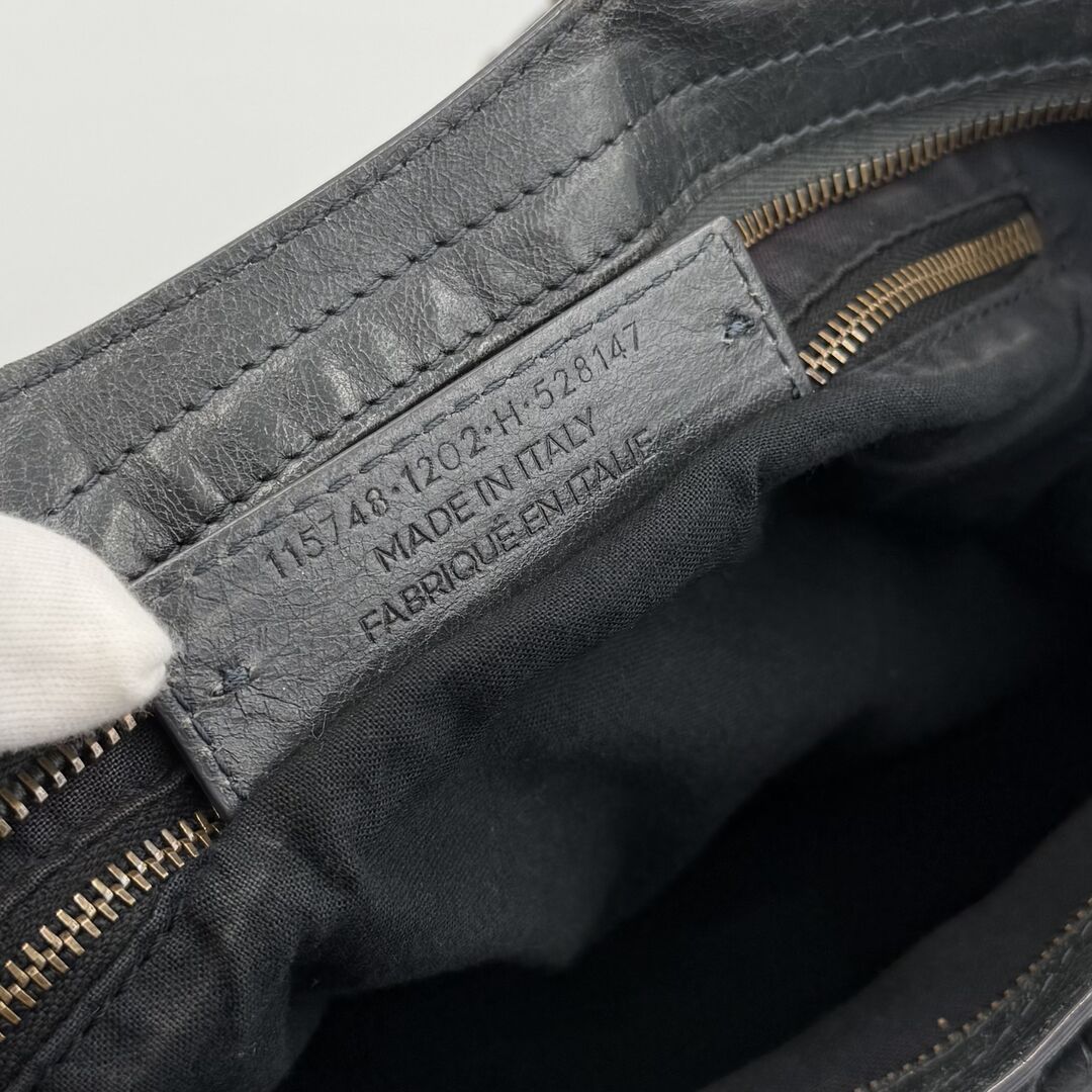 2014 Balenciaga City Leather Grey Handbag