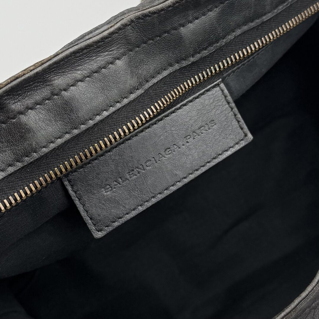 2003 Balenciaga City Leather Black Handbag