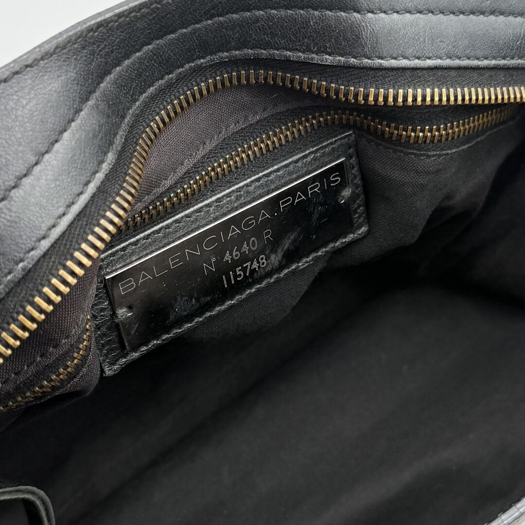 2009 Balenciaga City Leather Black Handbag