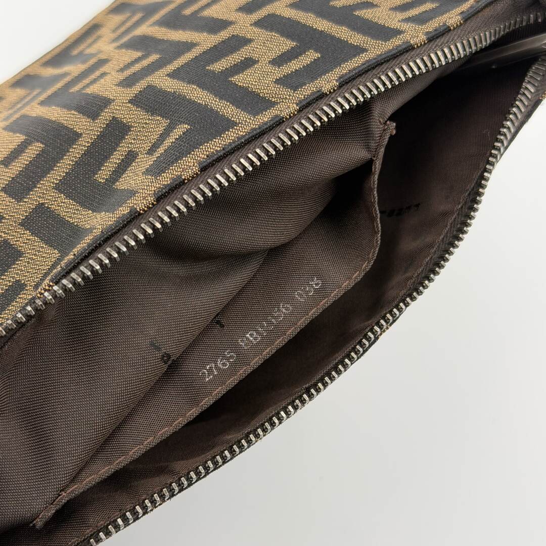 Fendi Zucca Brown Shoulder Bag