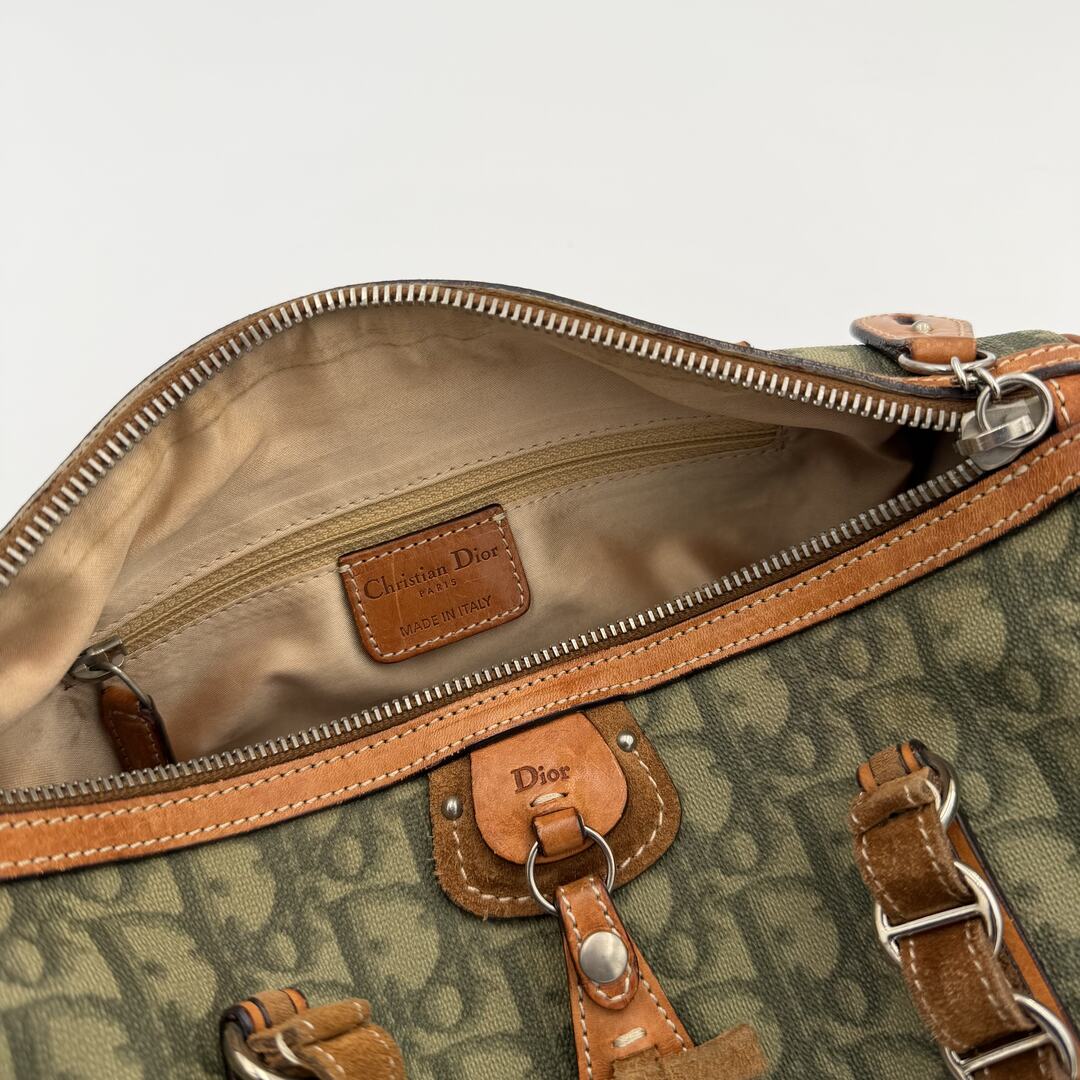 Dior Romantique Heart Trotter Green Handbag