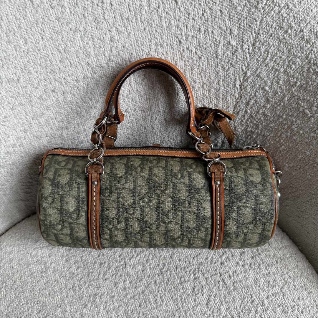 Dior Romantique Heart Trotter Green Handbag