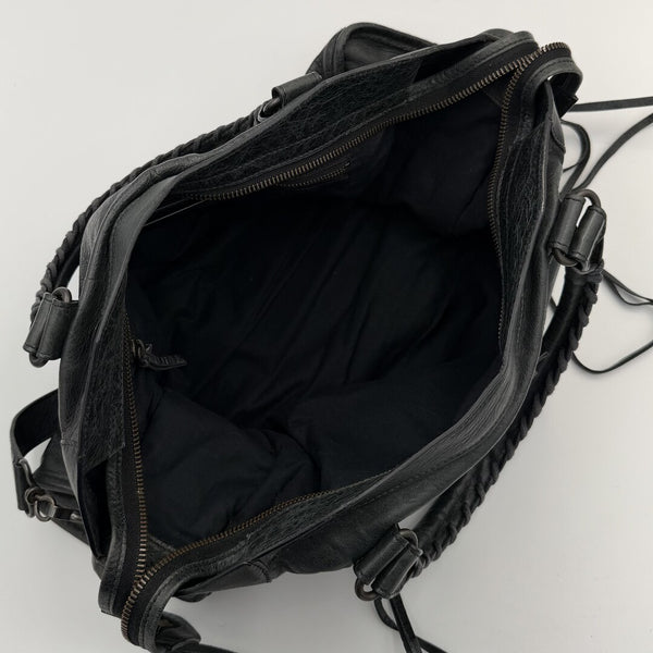 2010 Balenciaga City Leather Black Handbag