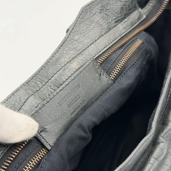 2010 Balenciaga City Leather Black Handbag