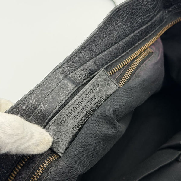2014 Balenciaga City Leather Black Handbag