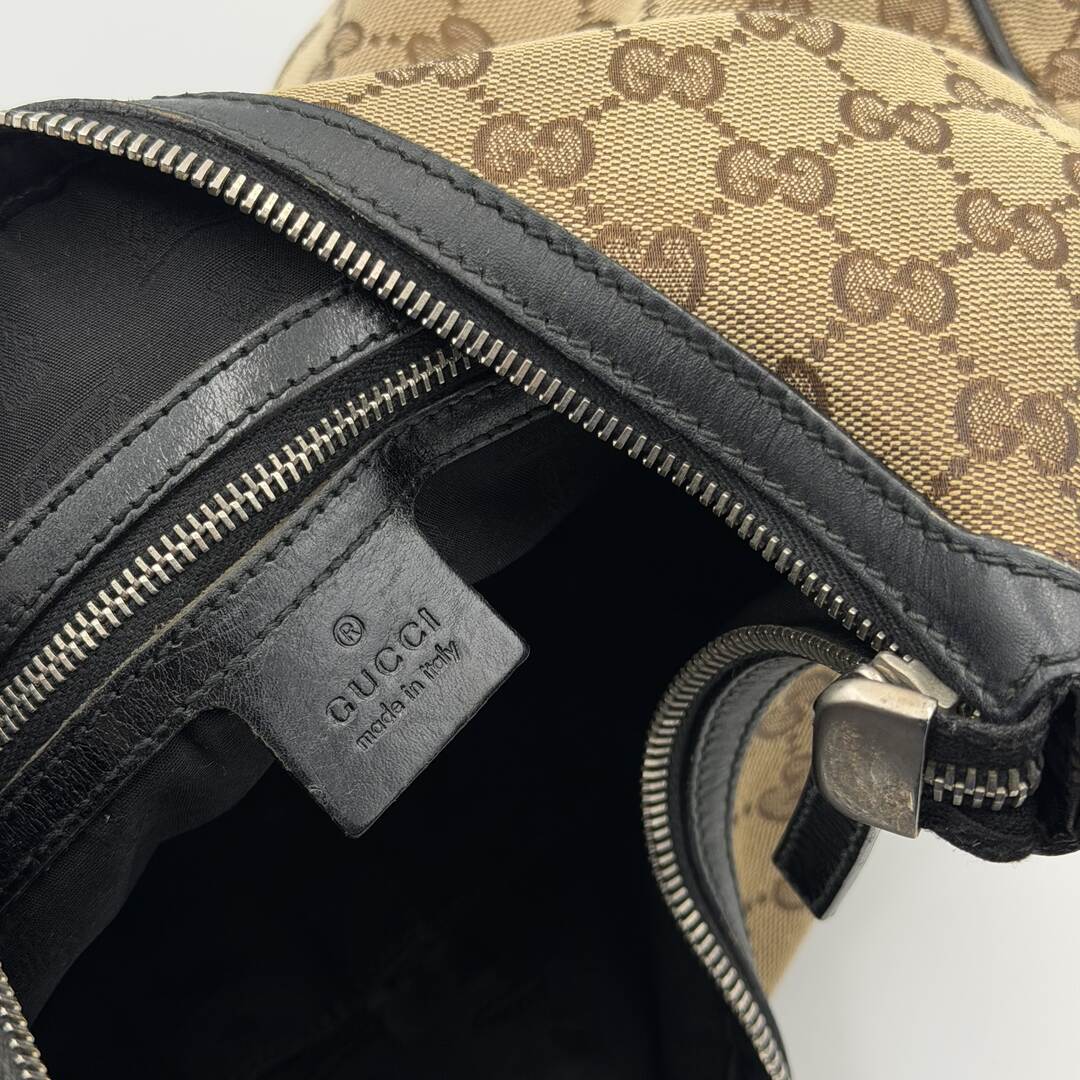 Gucci GG Twins Hobo Black Shoulder Bag
