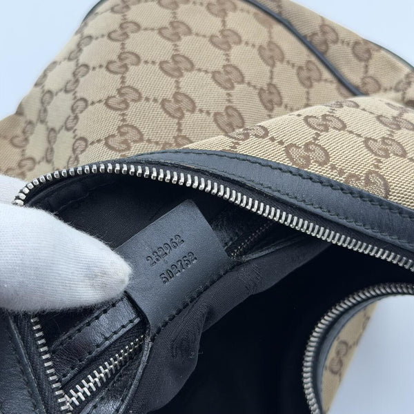 Gucci GG Twins Hobo Black Shoulder Bag
