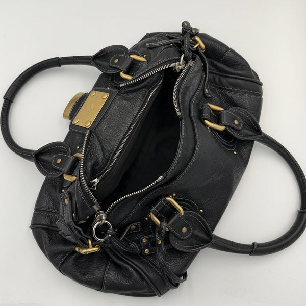 Chloe Paddington Leather Black Handbag