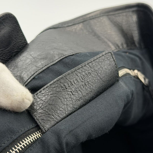 2013 Balenciaga Motocross Classic Hexagon Black Tote Bag
