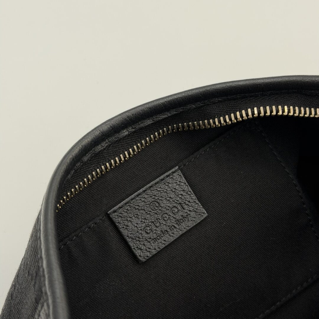 Gucci Mini Abbey D Ring Black Shoulder Bag