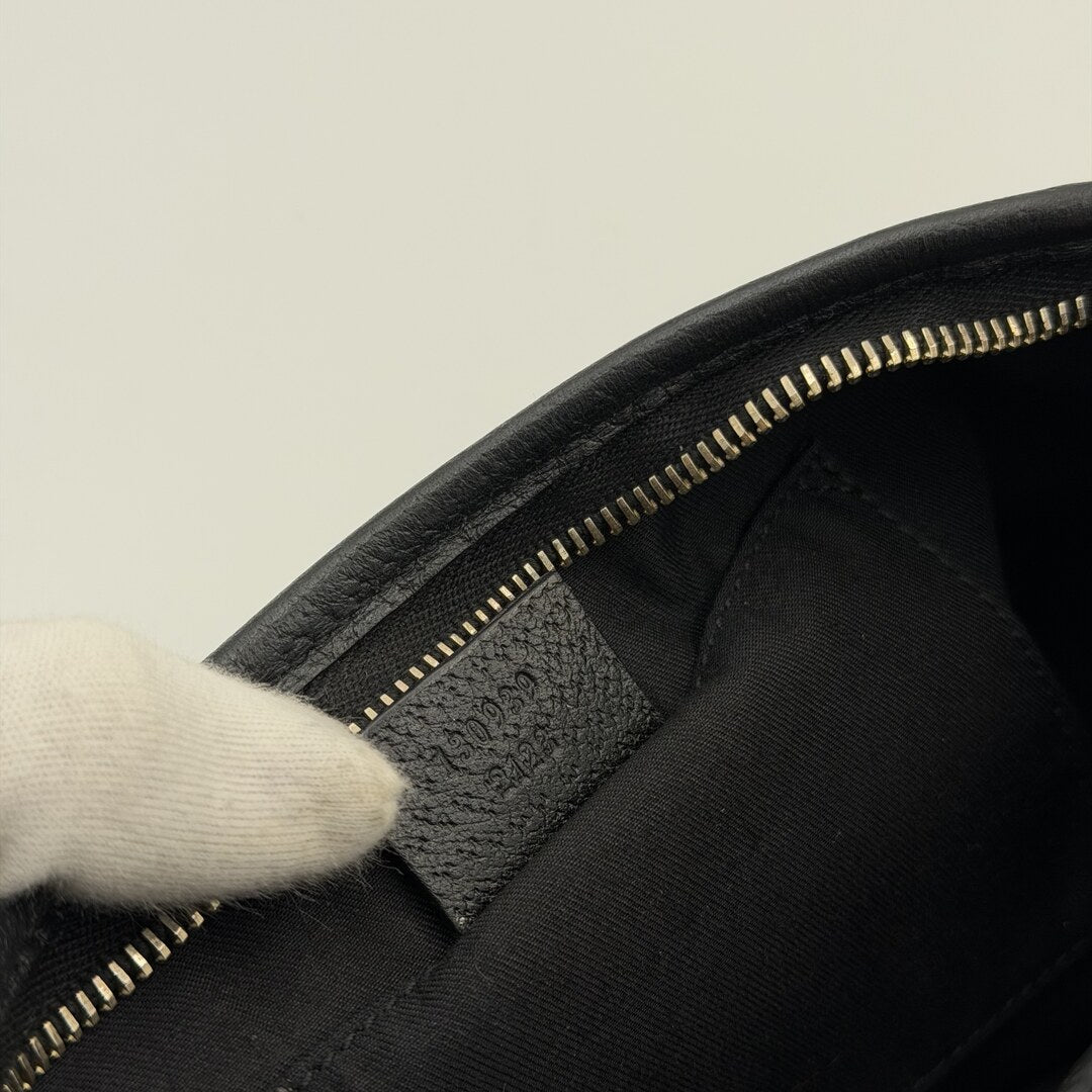 Gucci Mini Abbey D Ring Black Shoulder Bag