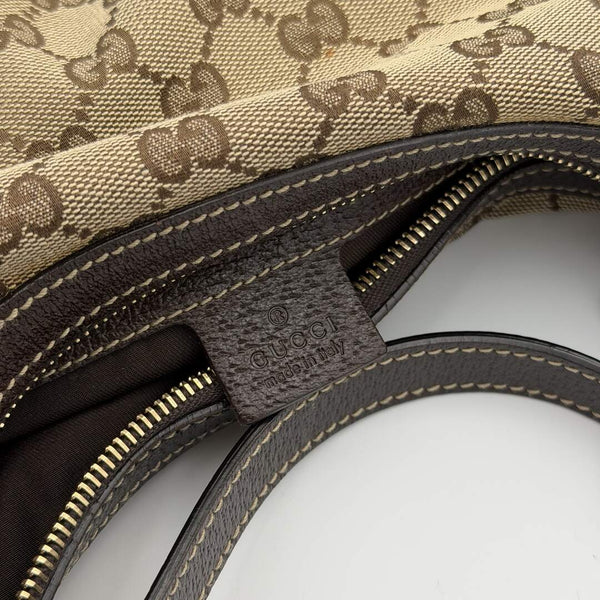 Gucci GG Canvas Brown Mini Shoulder Bag