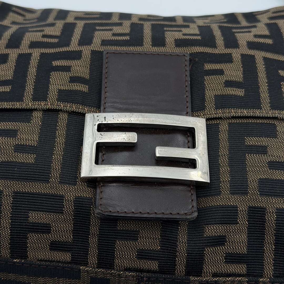 Fendi Zucca Mamma Shoulder Bag