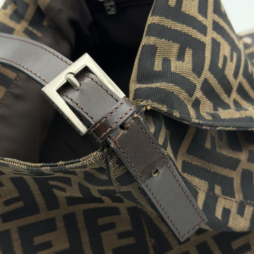 Fendi Zucca Mamma Shoulder Bag