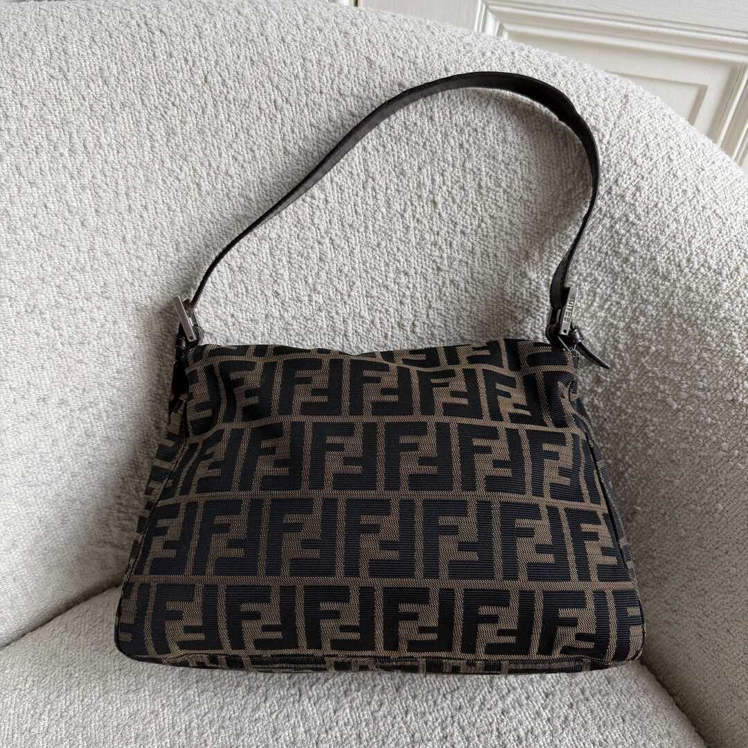 Fendi Zucca Mamma Shoulder Bag