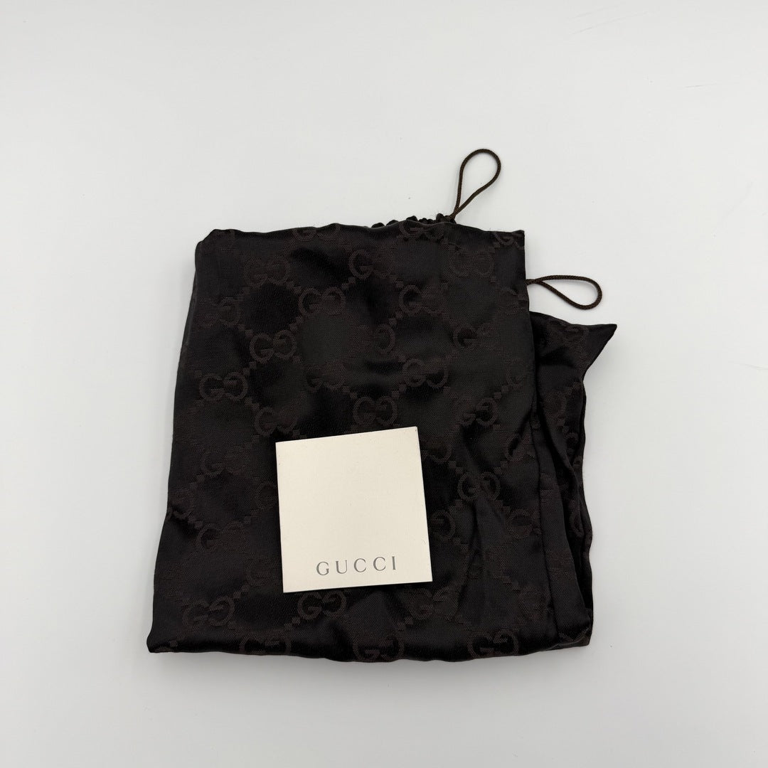Gucci Mini Abbey D Ring Brown Shoulder Bag